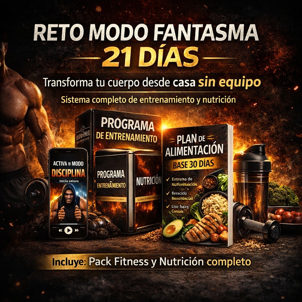 Reto Modo Fantasma 21 Días — Pack Completo